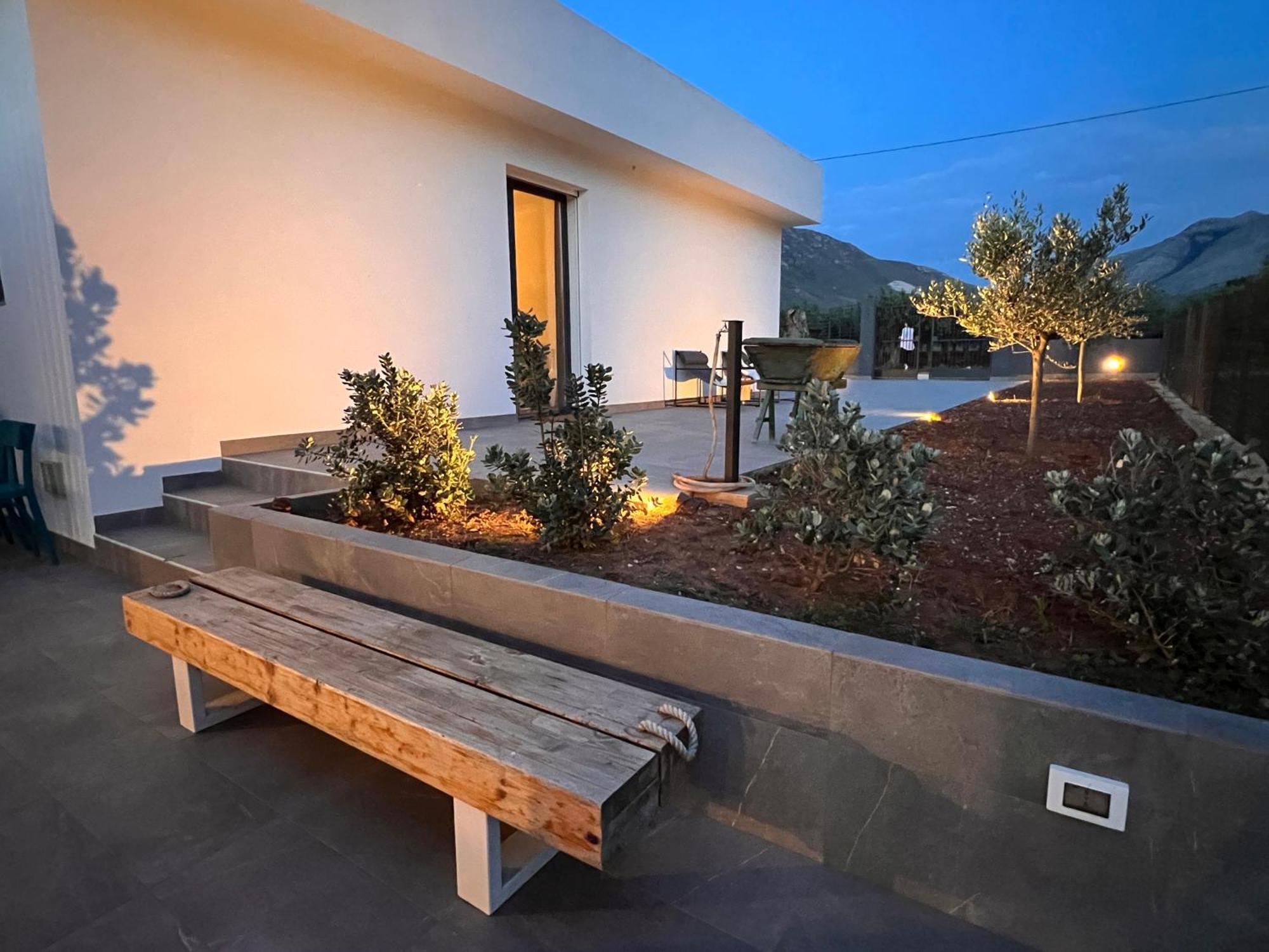 Villa Santareddi กัสเตลลุซโซ ภายนอก รูปภาพ